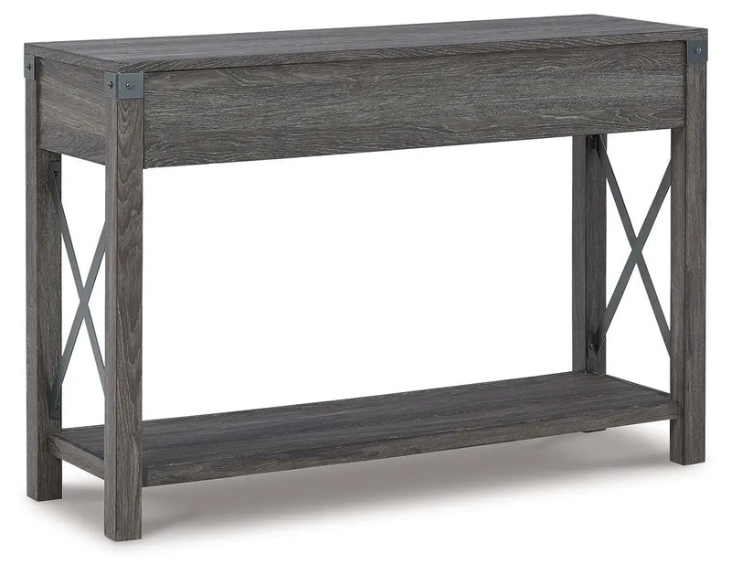 Freedan - Console Sofa Table - Grayish Brown by Unique Piece Furniture