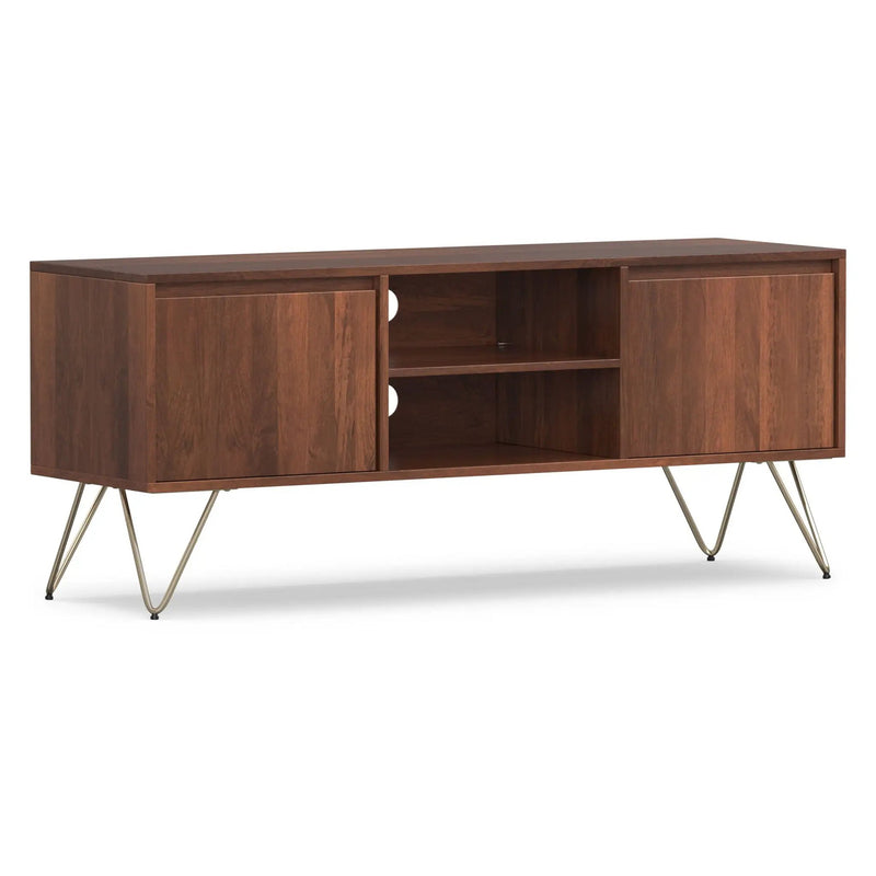 Hunter - TV Media Stand - Umber Brown Stain, photo 5 of 7