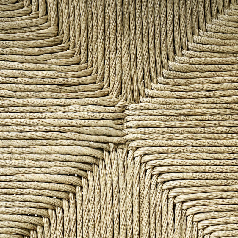 Durable Outdoor Dining Chair with Acacia Wood Frame and Wicker Seat by HouseOfZazla