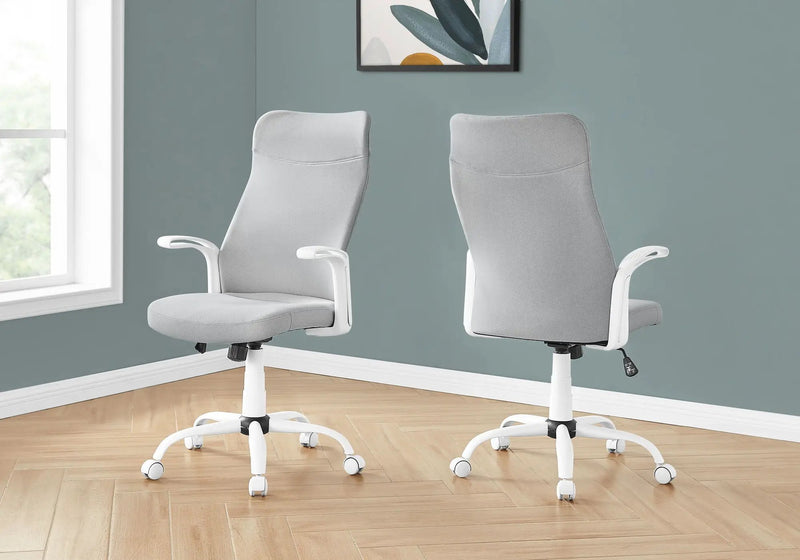 Office Chair, Adjustable Height, Swivel, Armrests, Contemporary & Modern by Unique Piece Furniture