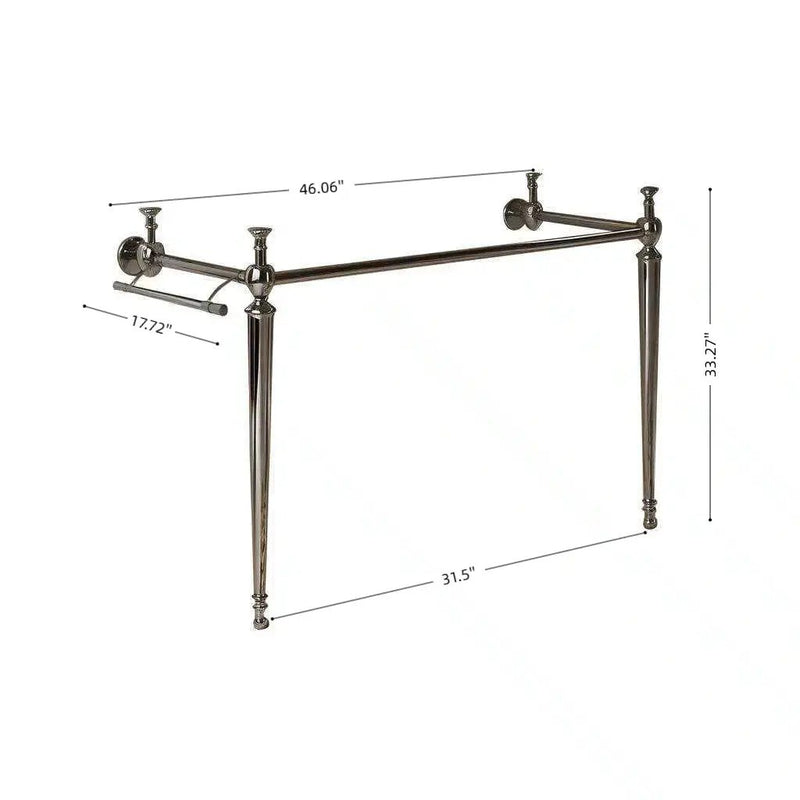 VICI 48" Freestanding Bathroom Vanity Iron Leg by HouseOfZazla