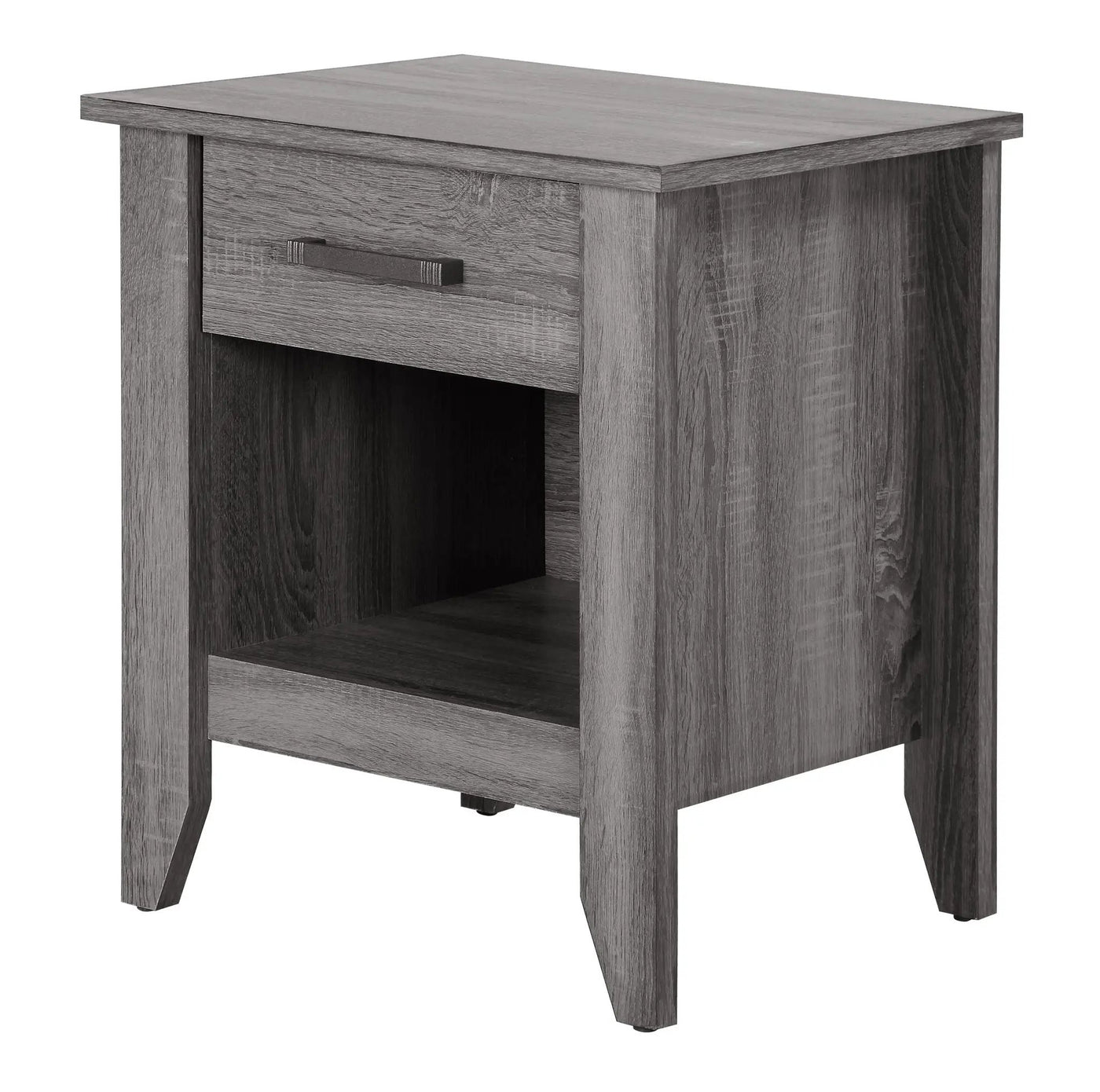 Roller Drawer Glides Nightstand by HouseOfZazla