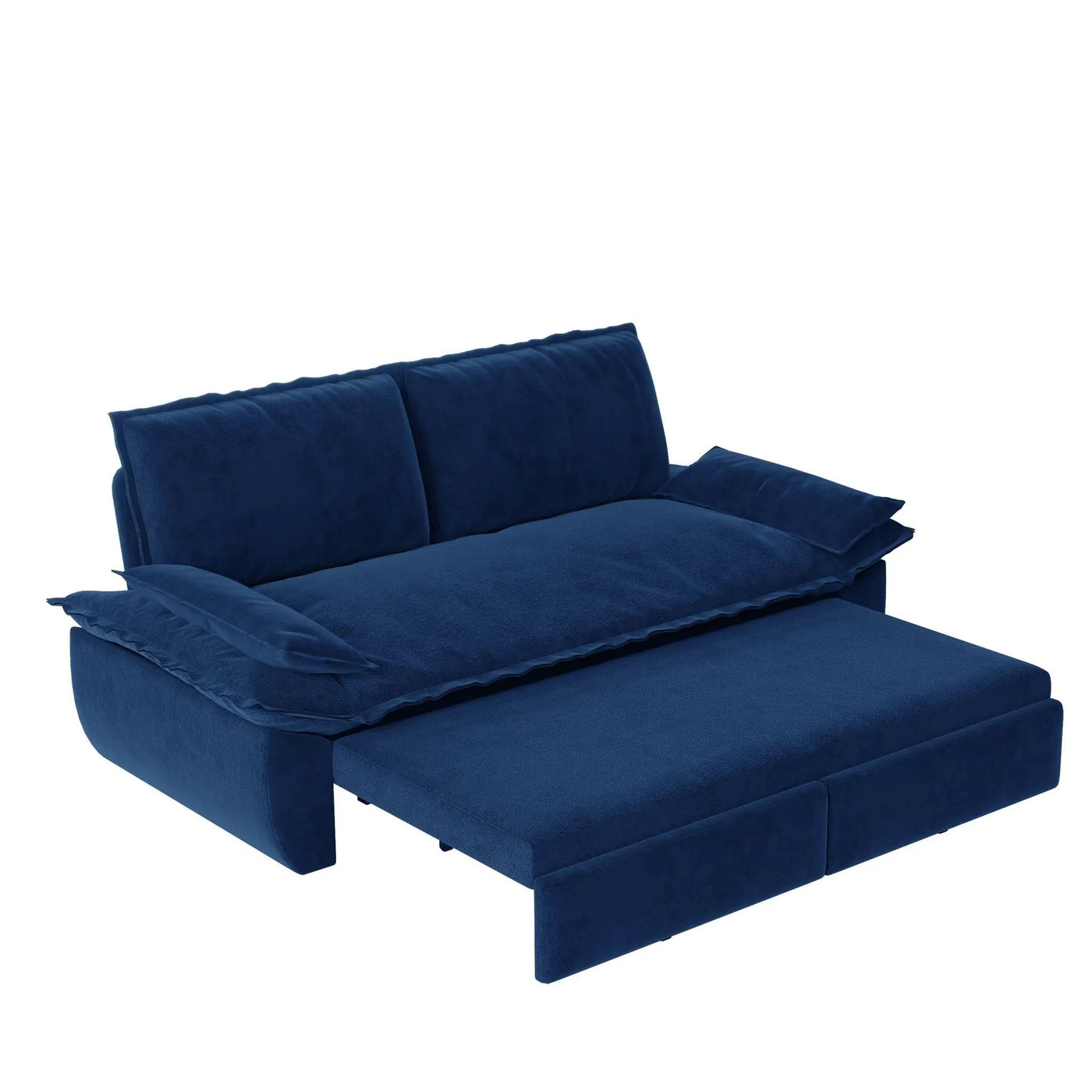 Queen Pull Out Bed, 3 In 1 Convertible Sleeper Sofa by HouseOfZazla