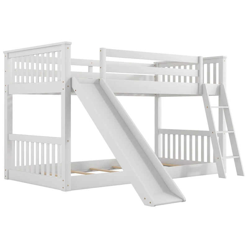Bunk Bed & Convertible Slide And Ladder by Unique Piece Furniture