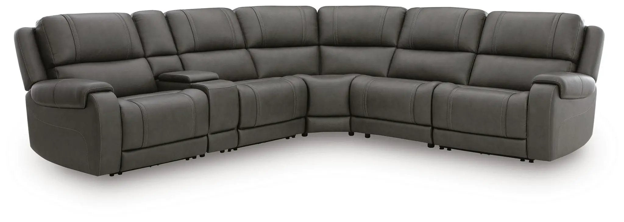 5Z - Pittson - Power Reclining Sectional by Unique Piece Furniture