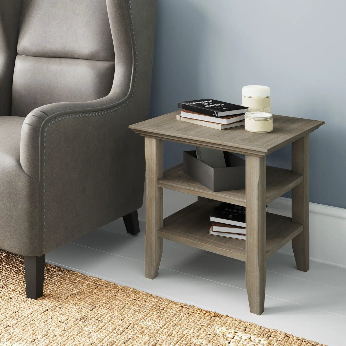 Acadian - Handcrafted End Table by HouseOfZazla