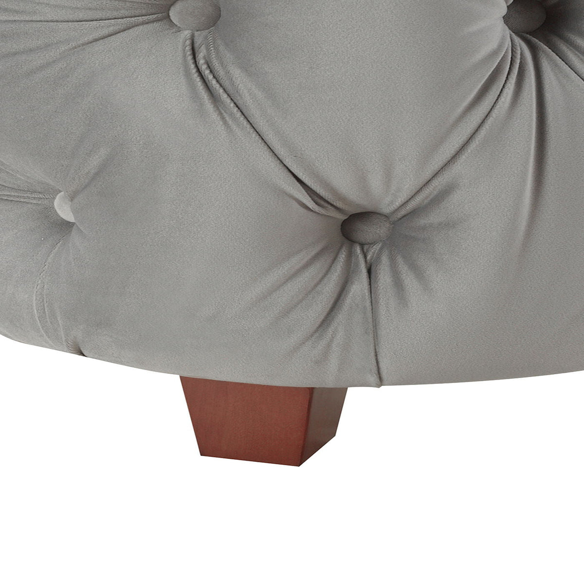 Tufted Panel Bed with Wingback Headboard and Footboard - Multiple Colors, photo 31 of 40