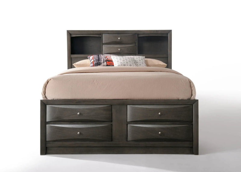 Ireland - Bed With Storage by Unique Piece Furniture