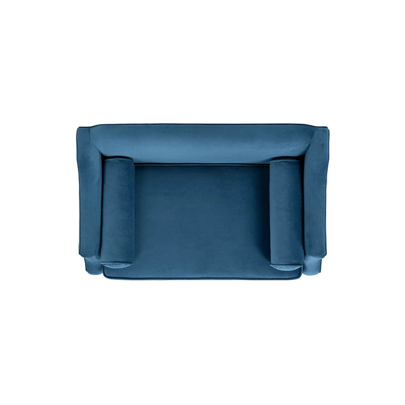 Paloma 35.5" Dog Sofa Bed, Medium, Satin by HouseOfZazla