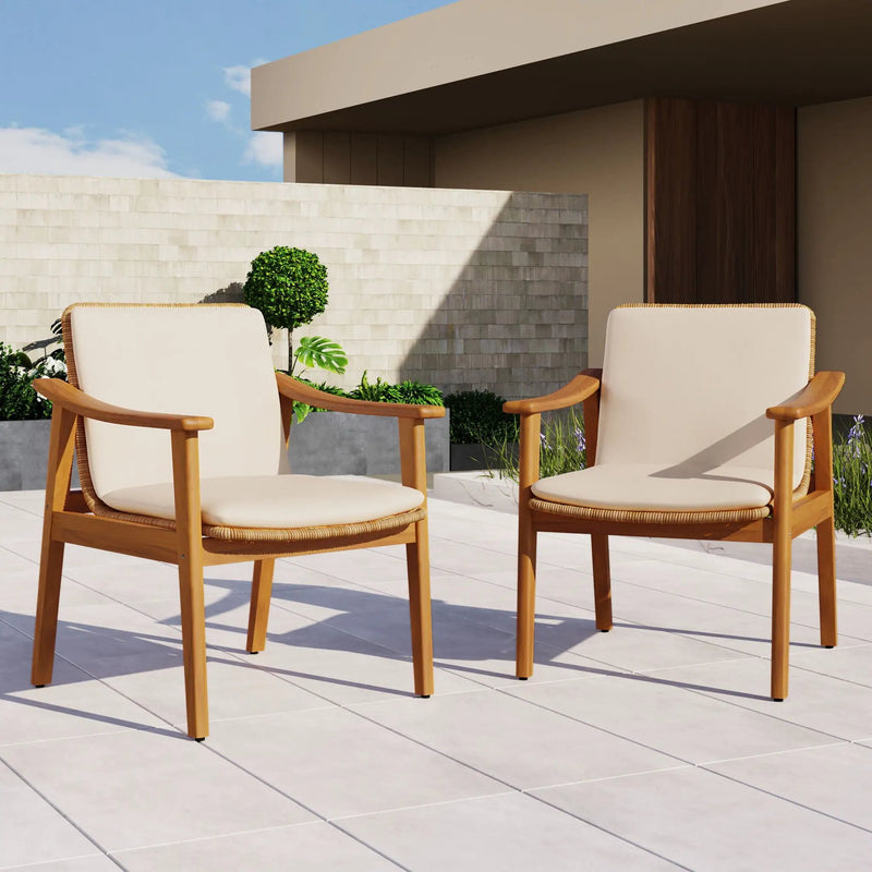 Outdoor Dining Chairs (Set of 2) by HouseOfZazla