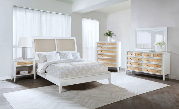Bexhill 5-piece California King Bedroom Set White