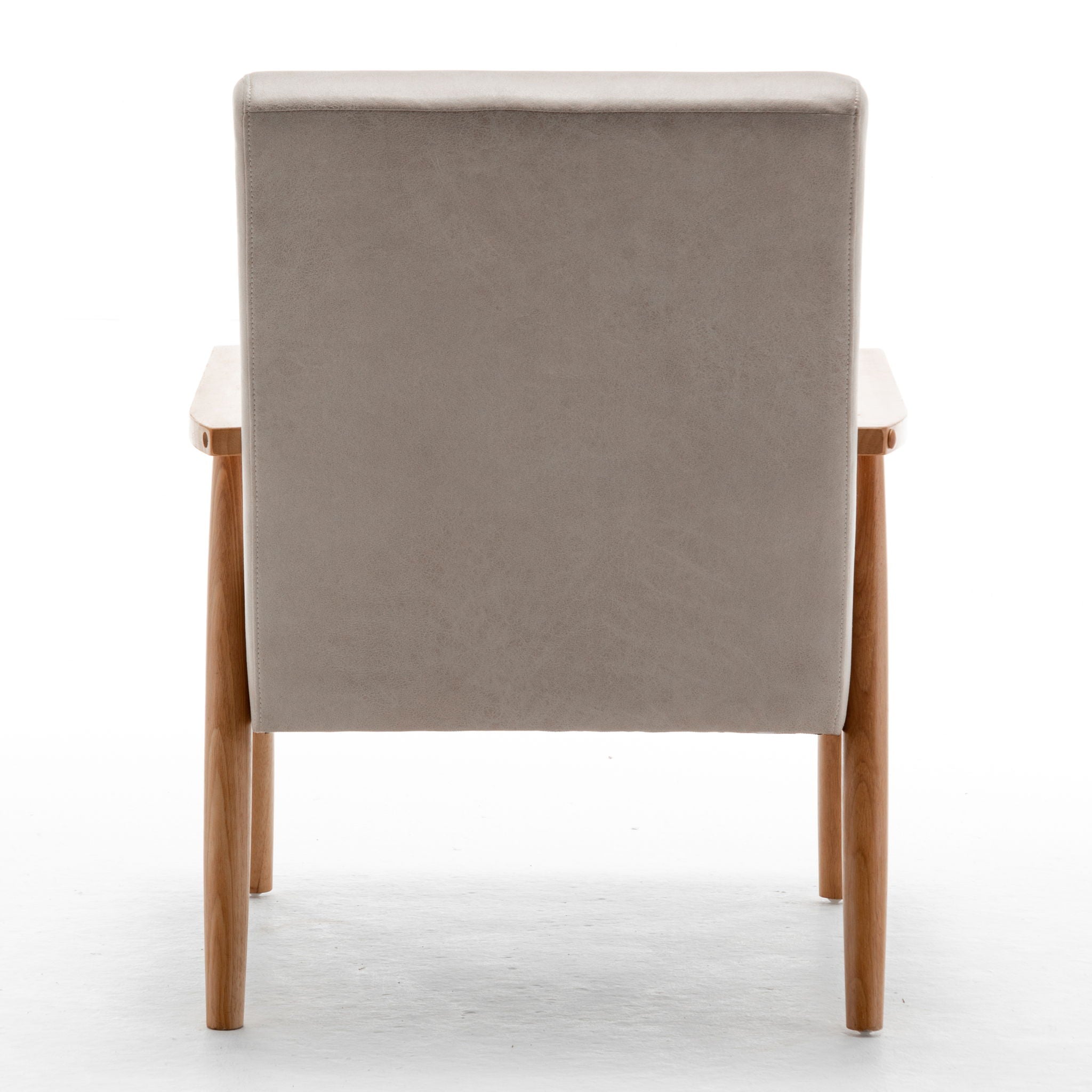 Wide Classic Mid-Century Modern Arm Chair by HouseOfZazla