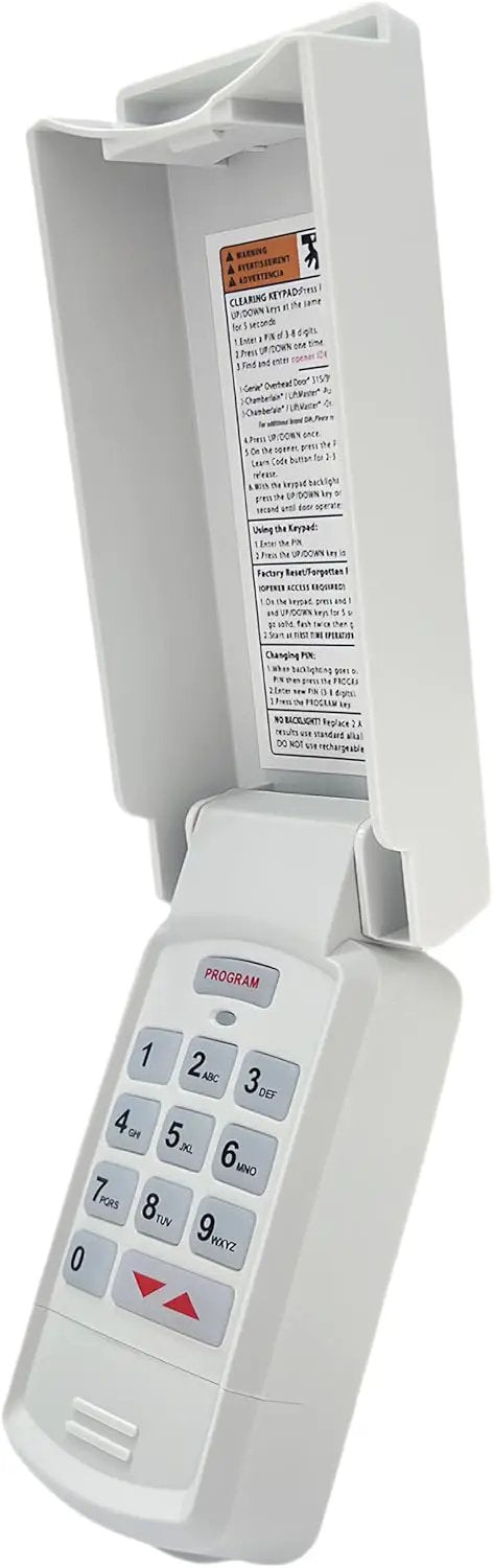 for Genie Garage Door Opener Keypad Compatible with All Genie Intellicode Overhead Door Codedodger and Dip Switch Garage Door Opener Wireless Keypad Keyless Entry Replace for 1995-Current 315/390MHZ by GreenHaven Gardens
