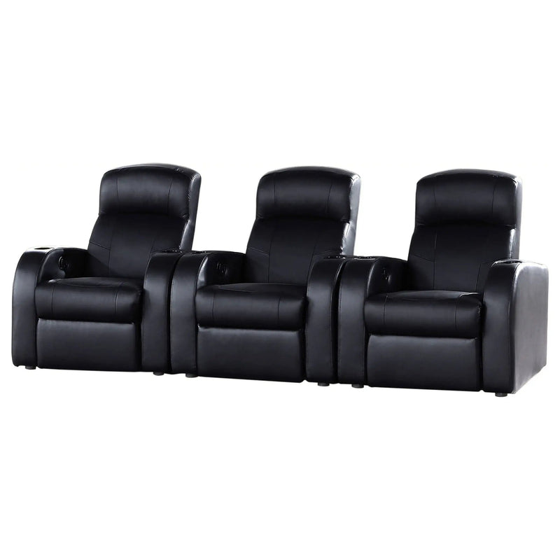 Cyrus 3-piece Upholstered Home Theater Seating by Unique Piece Furniture