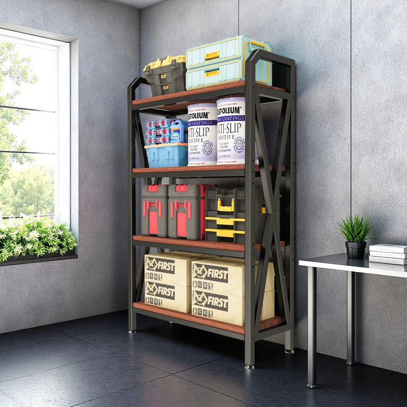 56.30'' Bakers Rack with 4-Level Storage Shelves by HouseOfZazla