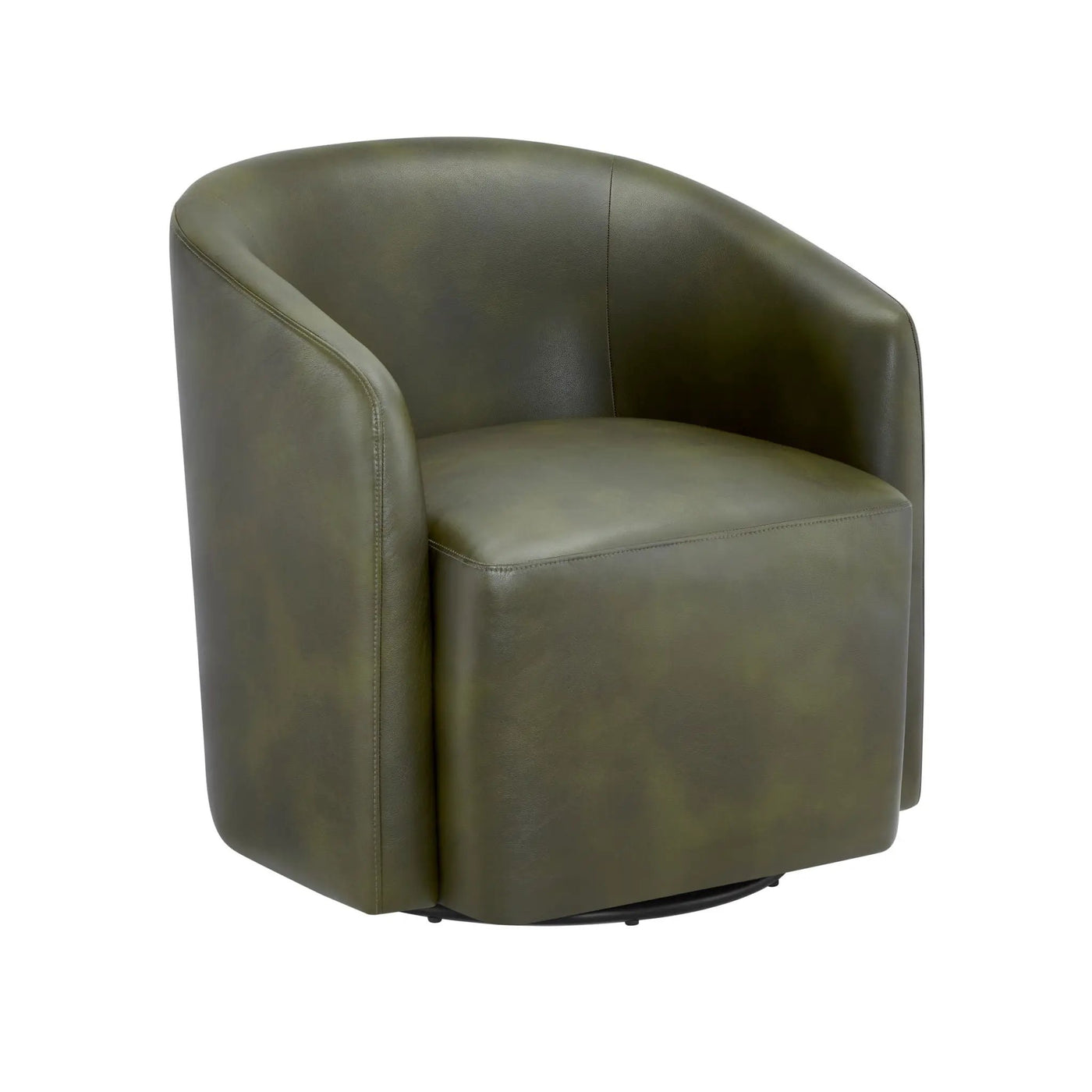 Ardena - Modern Swivel Barrel Chair by HouseOfZazla