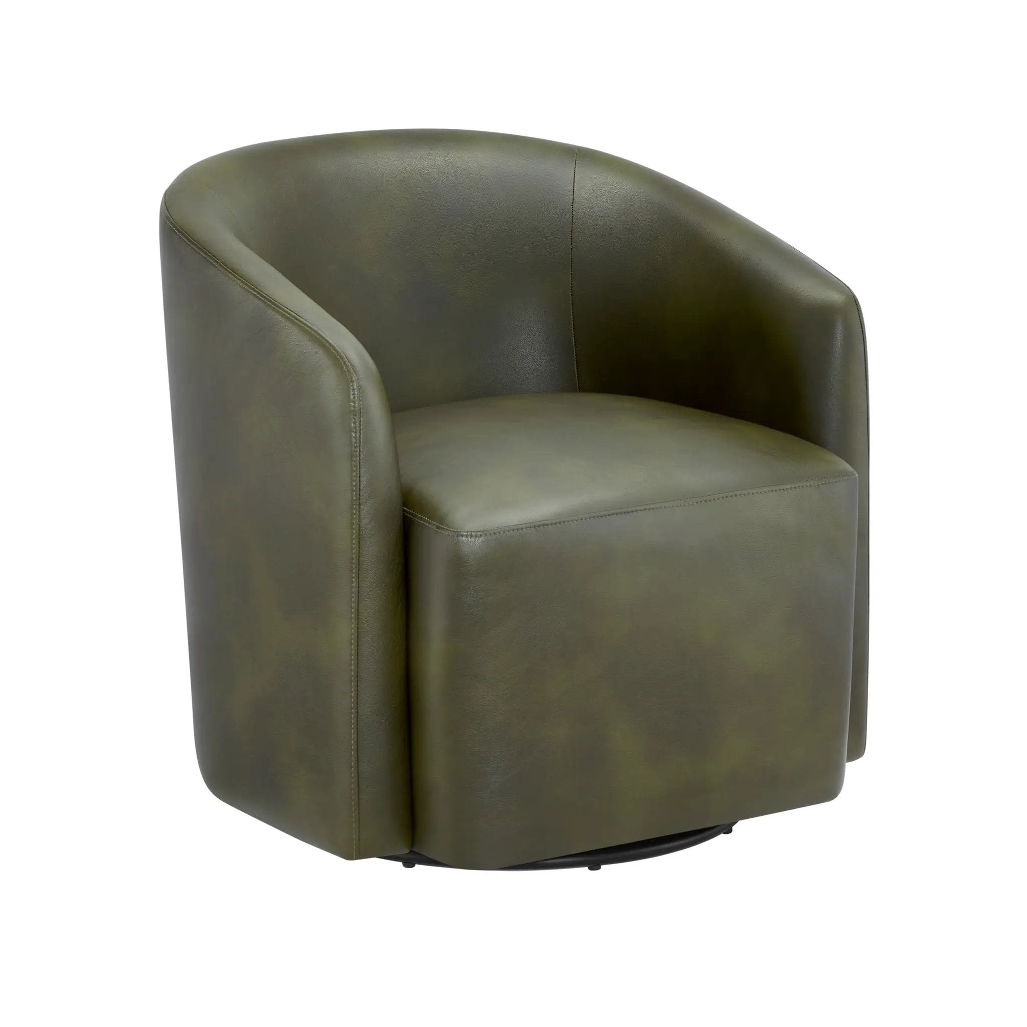 Ardena - Modern Swivel Barrel Chair by HouseOfZazla