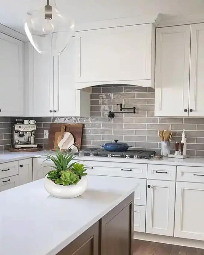 Large Artificial Succulents Plants Faux Succulents in Pots Fake Succulent Arrangement Potted Plants with White Ceramic Pot for Office Desk Bathroom Shelf Living Room Indoor & Outdoor Home Decor by GreenHaven Gardens