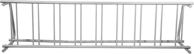 BestEquip 111" Length Floor Bike Rack, 9 Holders All-Steel Grid Bike Rack, Single-Side Storage Stand for Garages Streets Yards by GreenHaven Gardens