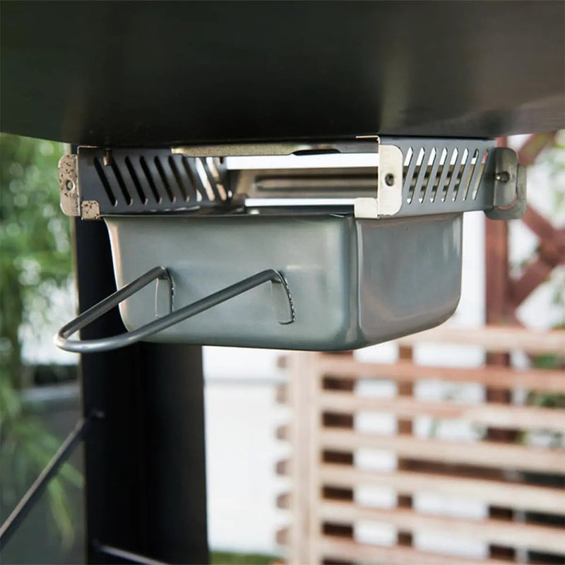 720-0982 5 Burner Propane Barbecue Gas Grill, Side Shelves with Hooks, for Outdoor Cooking, Patio, Garden Barbecue Grill, 50000 BTUs, Open Chart, Black by GreenHaven Gardens