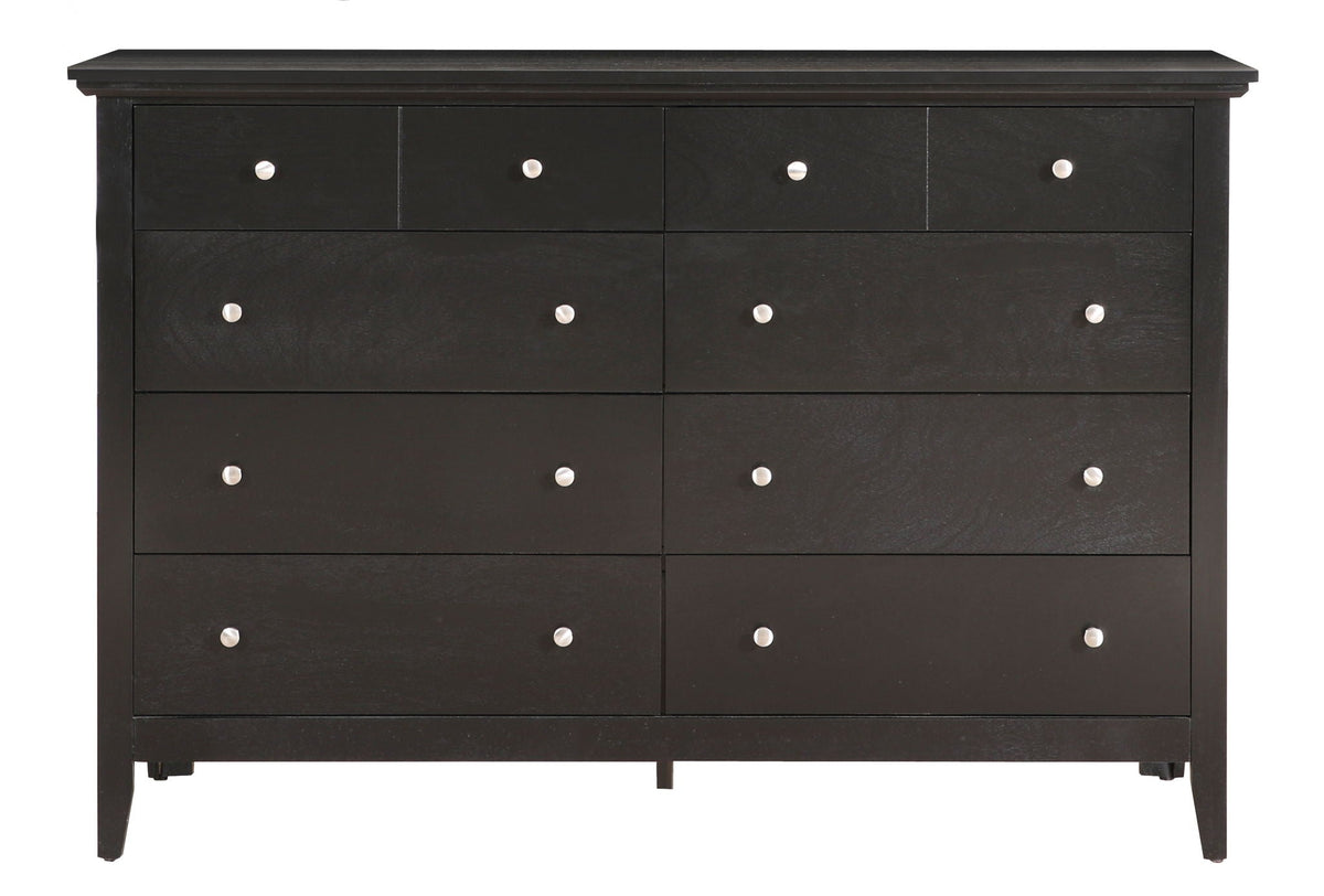 Elegant Casual Dresser with Real Wood Veneers - Multiple Colors, photo 16 of 35