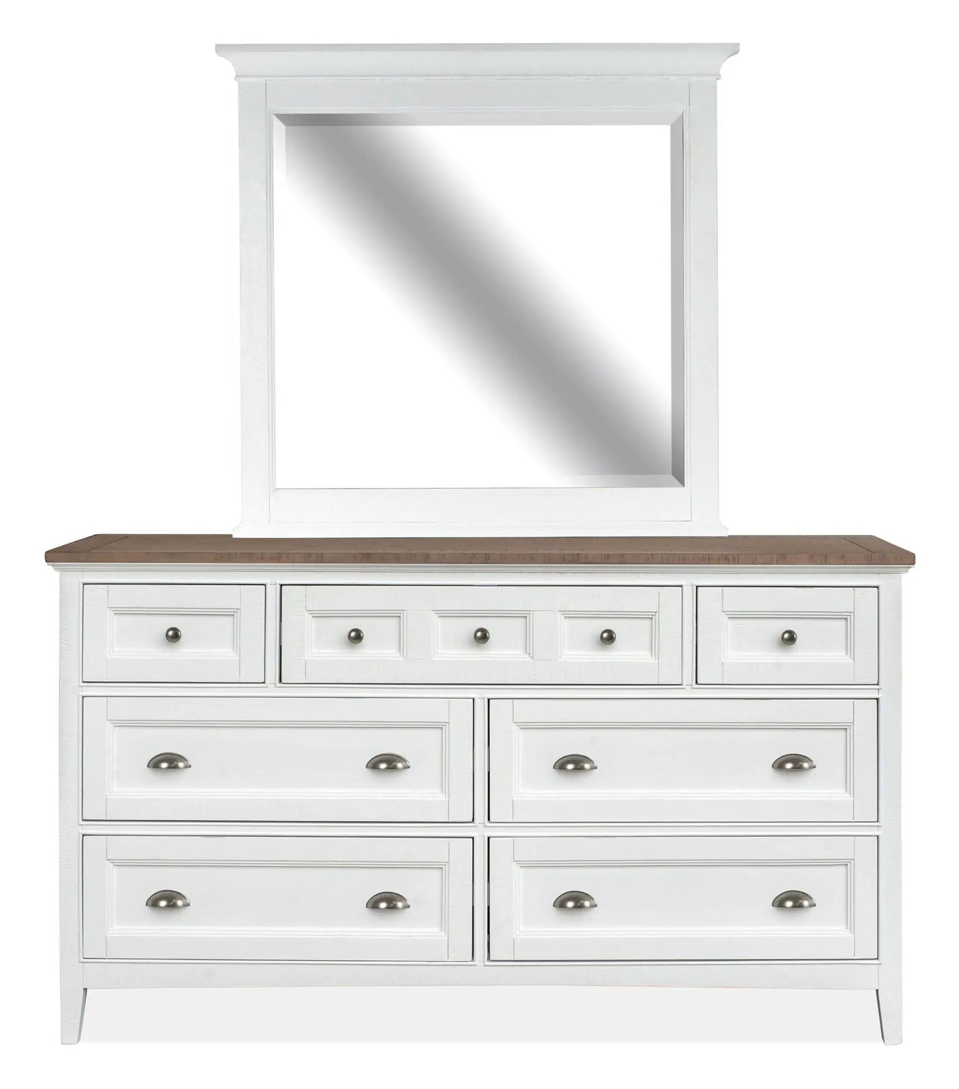 Heron Cove - Two Tone Drawer Dresser by Unique Piece Furniture