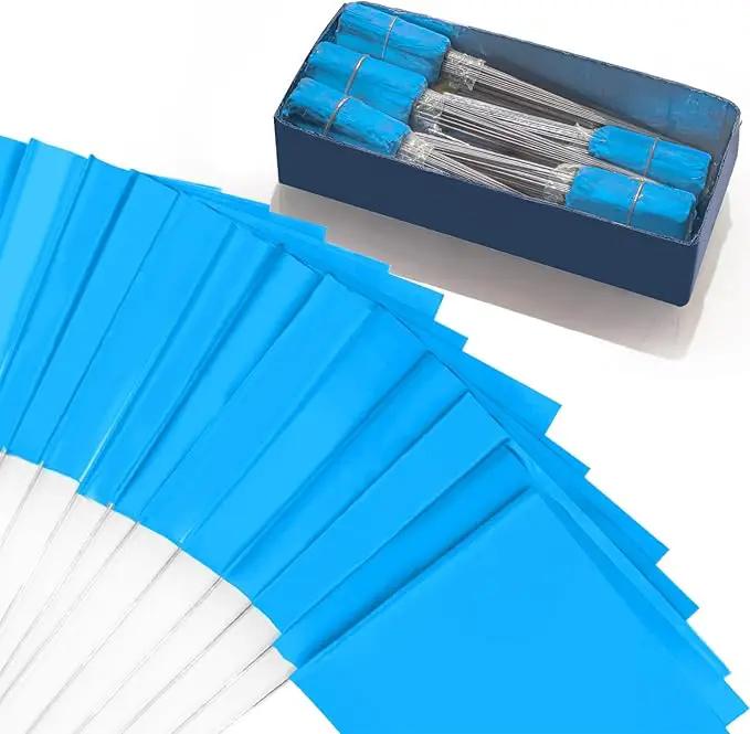 Zozen Marking Flags, Blue Color/1000 Pcs/15x4x5 Inch, Yard Flags for Lawn & Irrigation & Landscape & Sprinkler & Survey & Dog Training. by GreenHaven Gardens