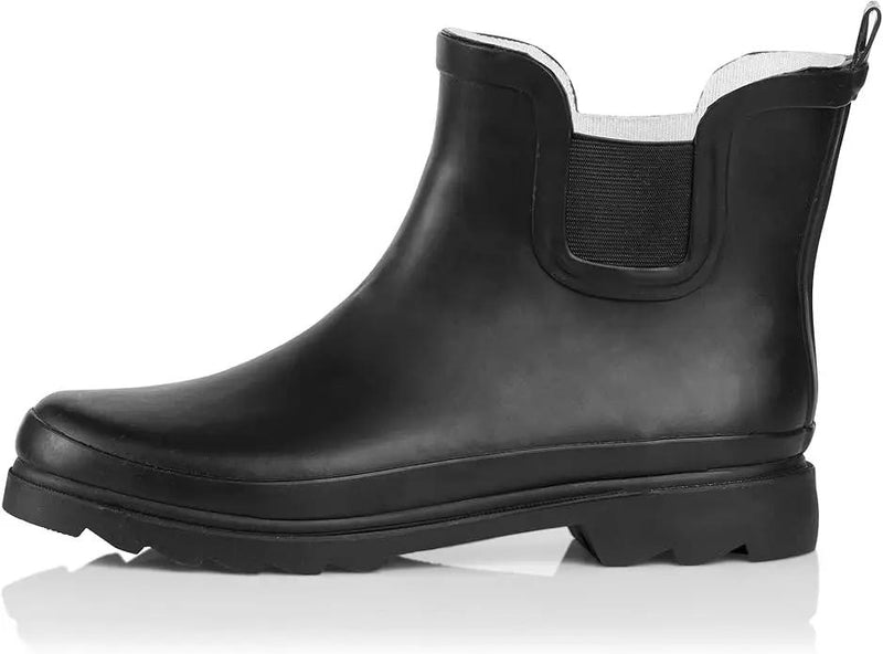 NORTY - Womens Ankle Rain Boots - Ladies Waterproof Winter Spring Garden Boot runs ½ size large by GreenHaven Gardens