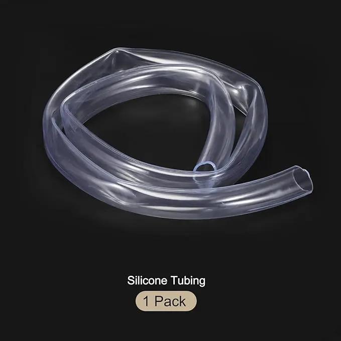 1 1/4" x 1 1/2" Clear Plastic PVC Tubing 5ft Flexible Vinyl Tube, [for Garden Irrigation, Water Hose, Fish Tank, Aquarium] - 31.8mm x 38.1mm by GreenHaven Gardens