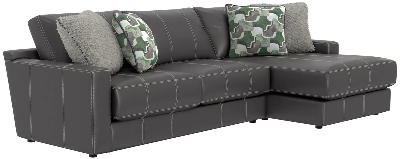 Minori - Italian Leather Sectional by Unique Piece Furniture