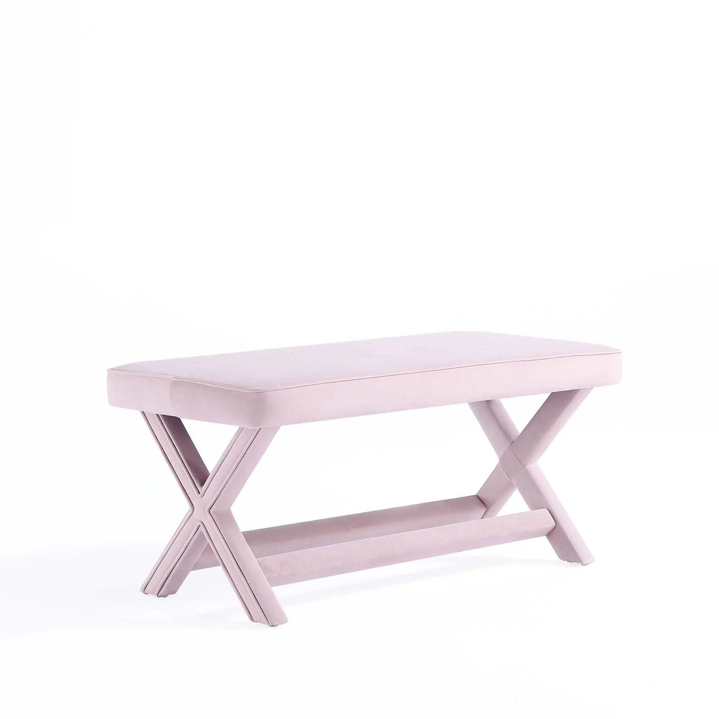 Abigail - Accent Bench With Piped Cushion by HouseOfZazla