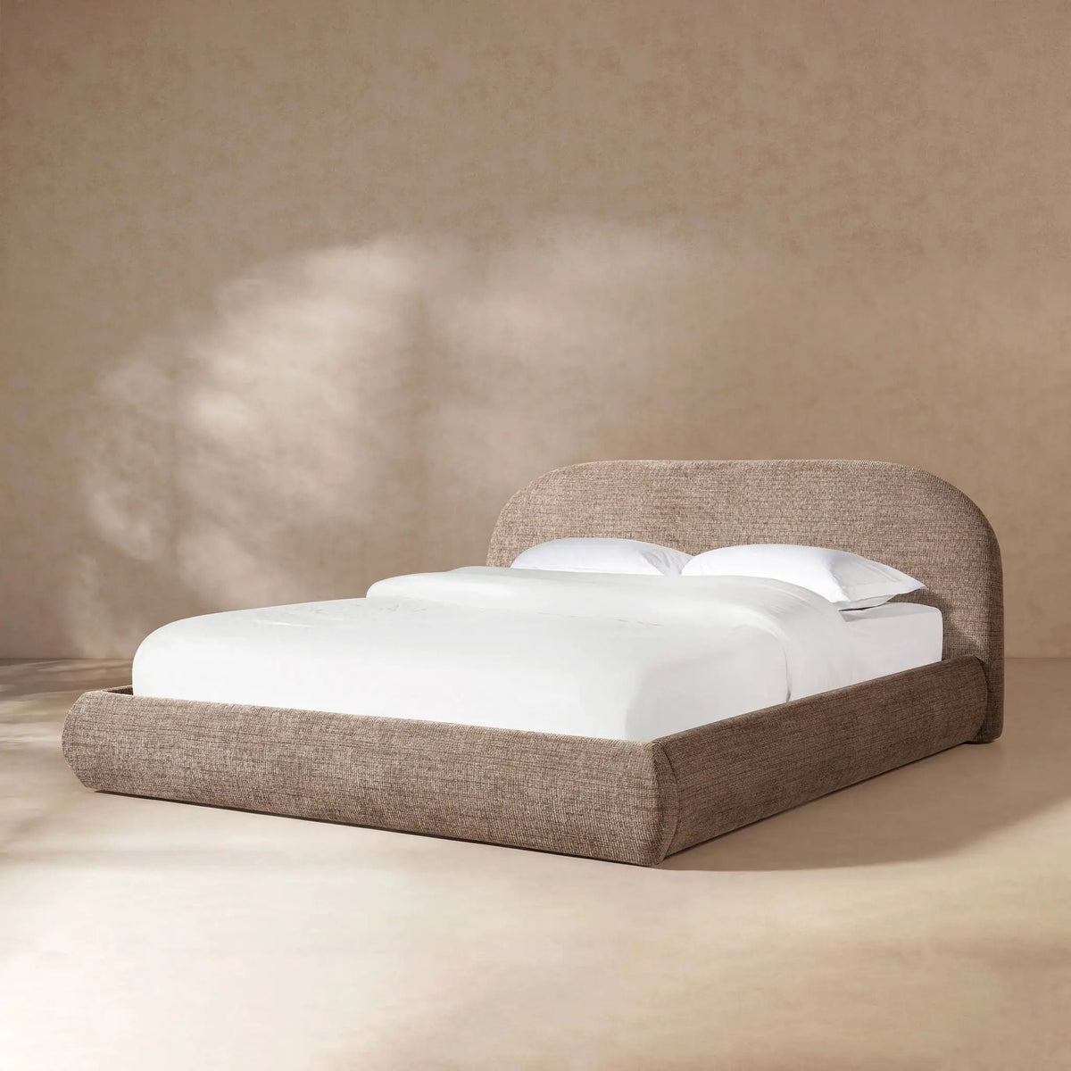 Archie Puffy Grounded - Upholstered Platform Bed, photo 24 of 49