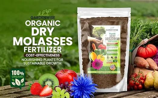 Organic Molasses for Plants - Horticultural Molasses - Ideal for Traditional & Hydroponic Gardening, for Indoor & Outdoor Plants (5 QUARTS) by GreenHaven Gardens