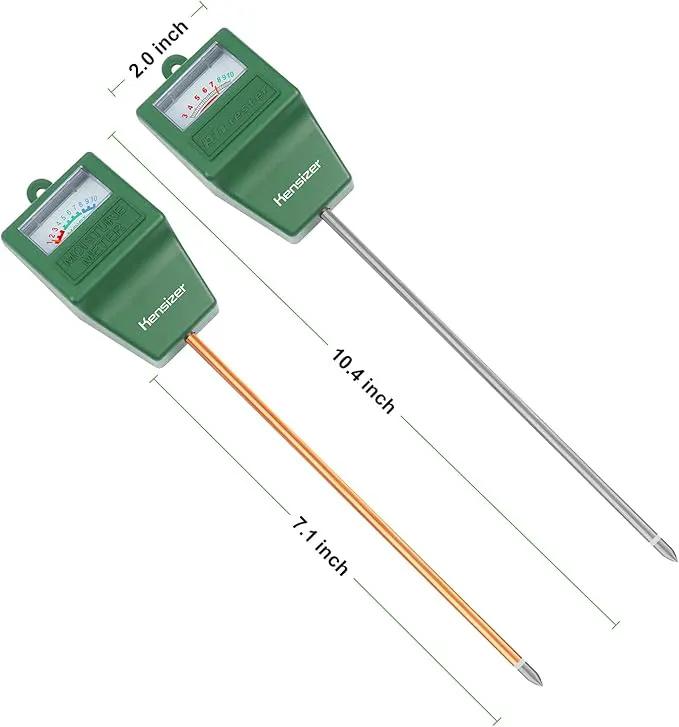 Kensizer Soil Tester, Soil Moisture/pH Meter, Gardening Farm Lawn Test Kit Tool, Digital Plant Probe, Water Hydrometer for Indoor Outdoor, No Battery Required by GreenHaven Gardens