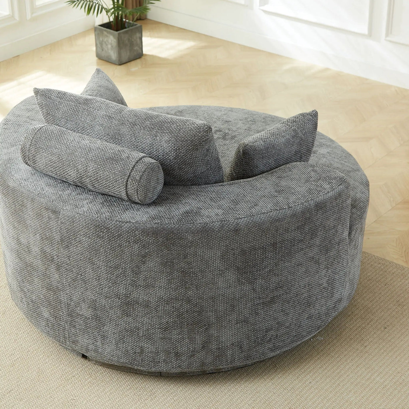 Single 360 Degree Swivel Chair For Living Room by HouseOfZazla