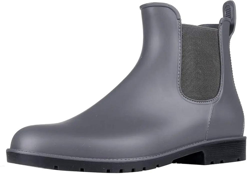 Asgard Women's Ankle Rain Boots Waterproof Chelsea Boots by GreenHaven Gardens