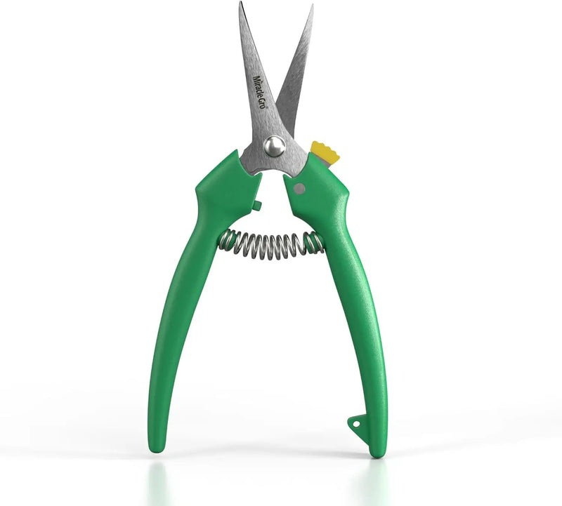 Miracle-Gro Straight Tip Floral Shears - Lightweight Gardening Scissors - Hand Pruner Pruning Shear for Flowers, Herbs, Roses and Indoor Plants by GreenHaven Gardens