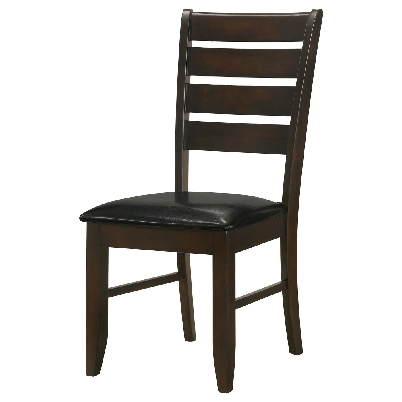 Padded Seat Side Chairs With Tapered Slats (Set of 2) by HouseOfZazla