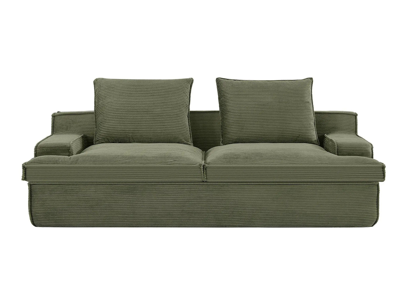 Nimbus - Oversized Full Foam 4 Seater Couch For Living Room Upholstered In Soft, Wide Armrests by Unique Piece Furniture