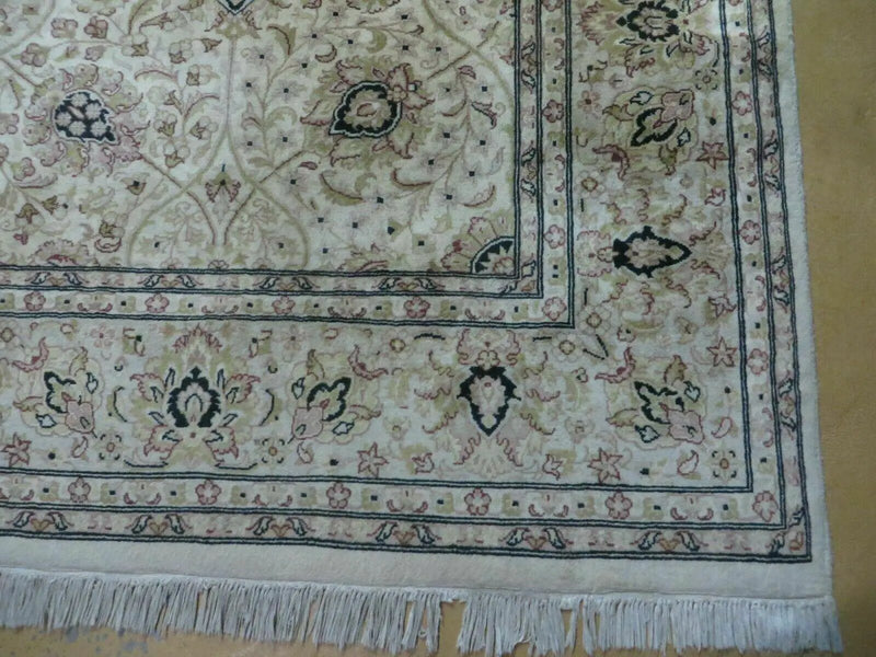 6' X 9' Vintage Fine Handmade Pakistan Oriental Floral Wool Rug Carpet Nice by Jewel Rugs