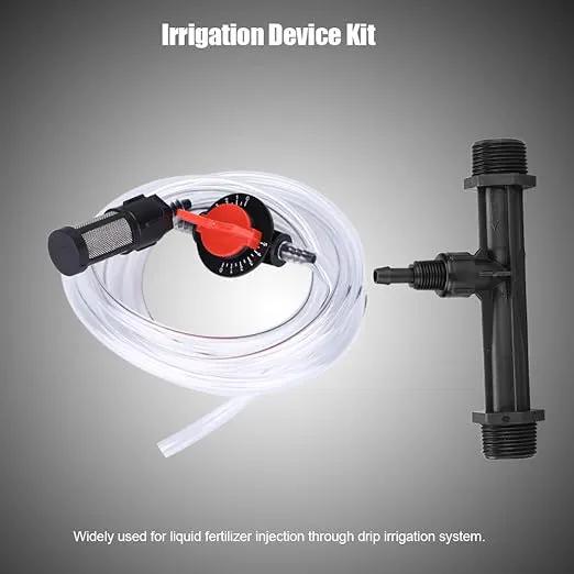 Fertilizer Injector, Garden Irrigation Device Garden Supplies Device Kit G3/4 Fertilizer Injector+Switch+Filter+Water Tube by GreenHaven Gardens