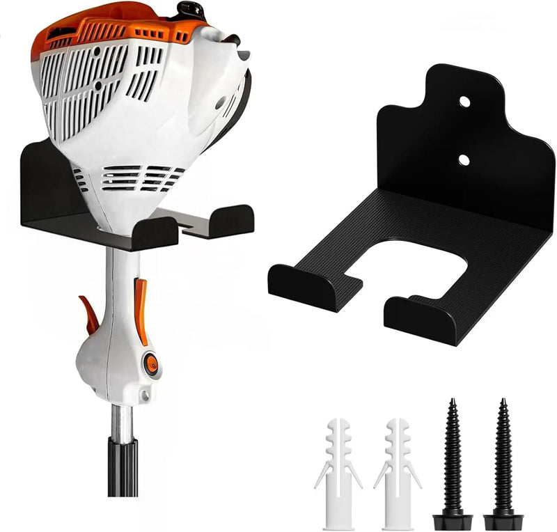 Garage Organizer Trimmer Rack, Garden Power Tool Hanger Weed Whackers Holder Wall Mounted for Grass Trimmer, Hedge Trimmer, Garage Trimmer, Garden Tools,1 Pack by GreenHaven Gardens