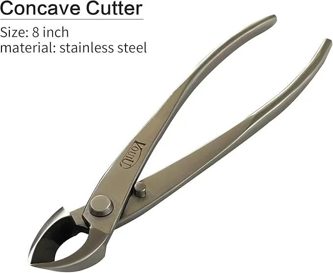 6-Piece Bonsai Tool Set,Knob Cutter,Trunk Splitter,Concave Cutter,Wire Cutter,Jin Pliers,Bonsai Scissors by GreenHaven Gardens