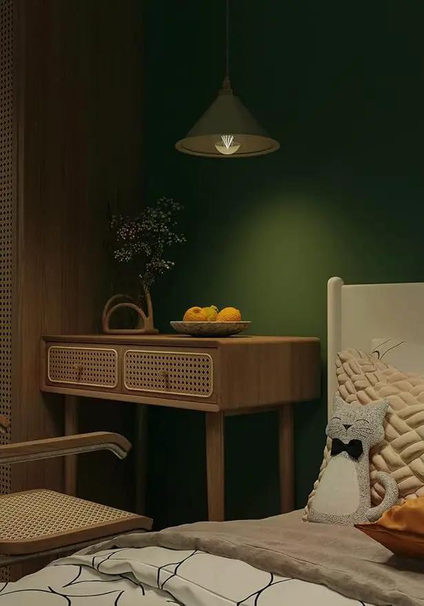 Dimoon 118''x17.7'' Green Peel and Stick Wallpaper Contact Paper Modern Self Adhesive Wall Paper Removable Renter Friendly Textured Solid Color Shelf Cabinet Vinyl Roll (118''x17.7'',Retro Green)