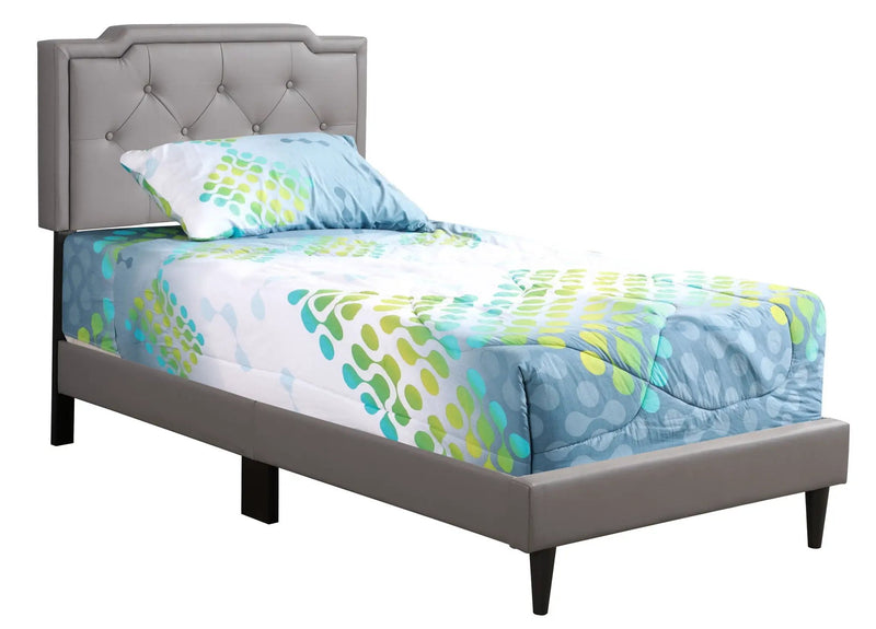 Button Tufted Bed Charming For Cozy Spaces by Unique Piece Furniture