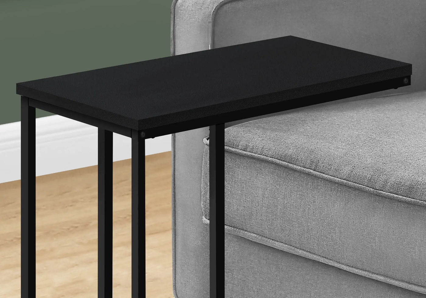 Accent Table, C-Shaped, Space-Saving Functionality by HouseOfZazla