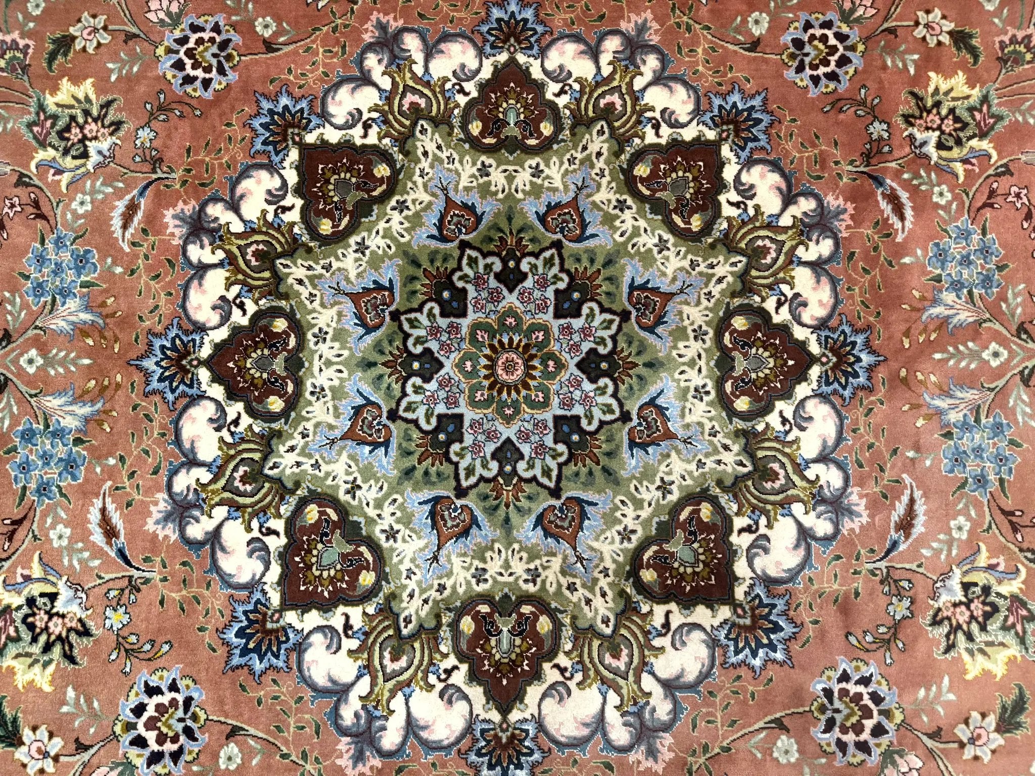 Palace Size Persian Tabriz Rug 12x17, Medallion Carpet, Fine 250 KPSI, Stunning by Jewel Rugs