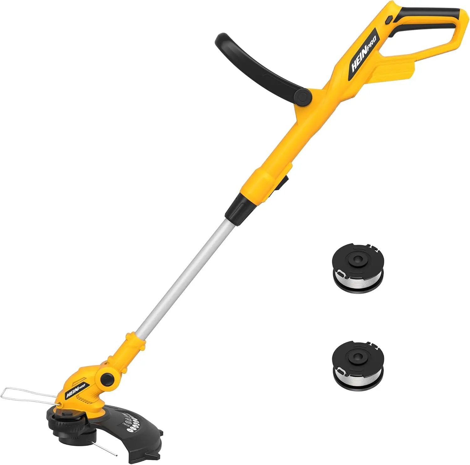 Cordless String Trimmer Compatible with Dewalt 20V Battery, 12-Inch Weed Wacker Cordless Auto Line Feed,Electric Weed Eater Battery Powered Grass Trimmer w/2 Line Spools(Tool Only) by GreenHaven Gardens