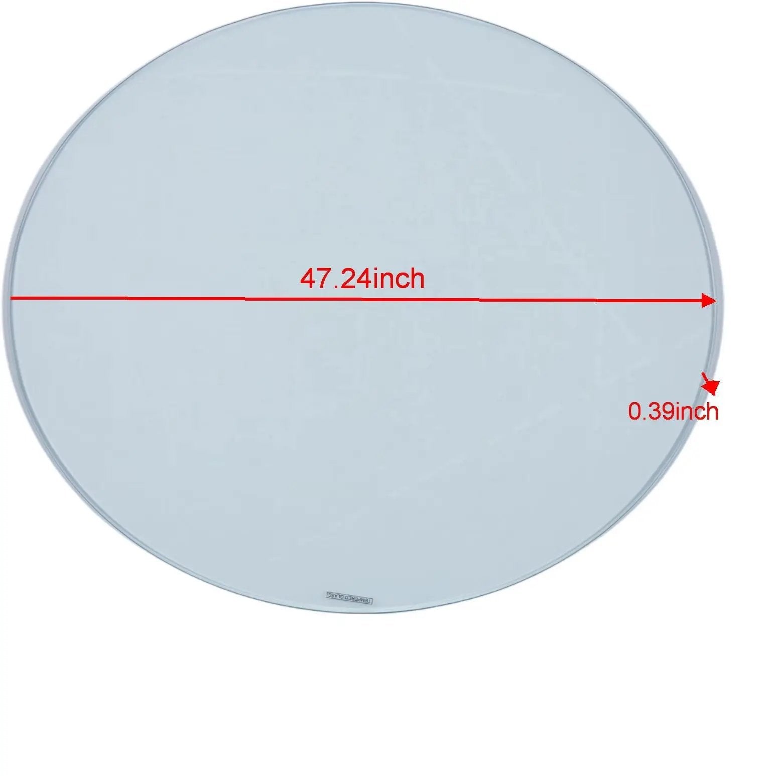 Tempered Glass Top - Clear by HouseOfZazla