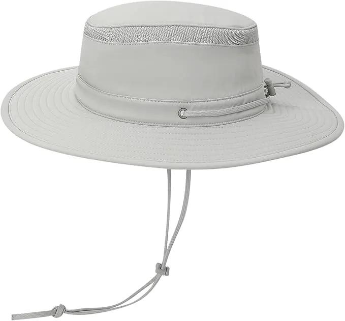 Cimarron Wide Brim Safari Sun Hat for Women & Men – UPF 50+ Outdoor Fishing Hat | Hiking, Running Travel Sun Protection Hat by GreenHaven Gardens